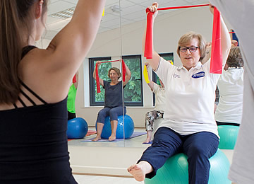 Pilates Session in the Gym